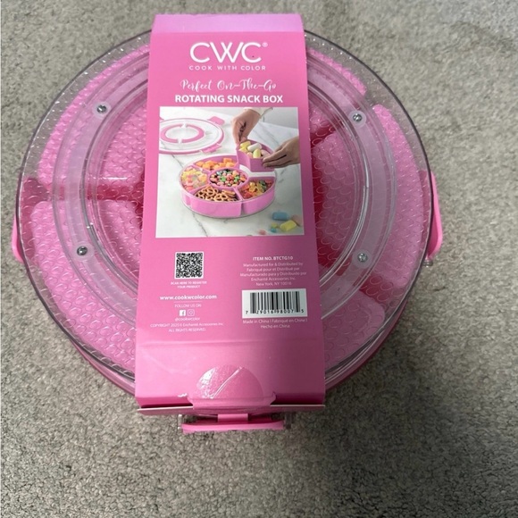 CWC Pink Rotating Snack Box - Picture 2 of 2